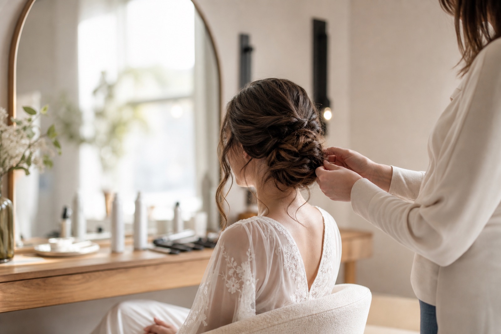 Coiffure de mariage à Poitiers - Le Repère des Artistes